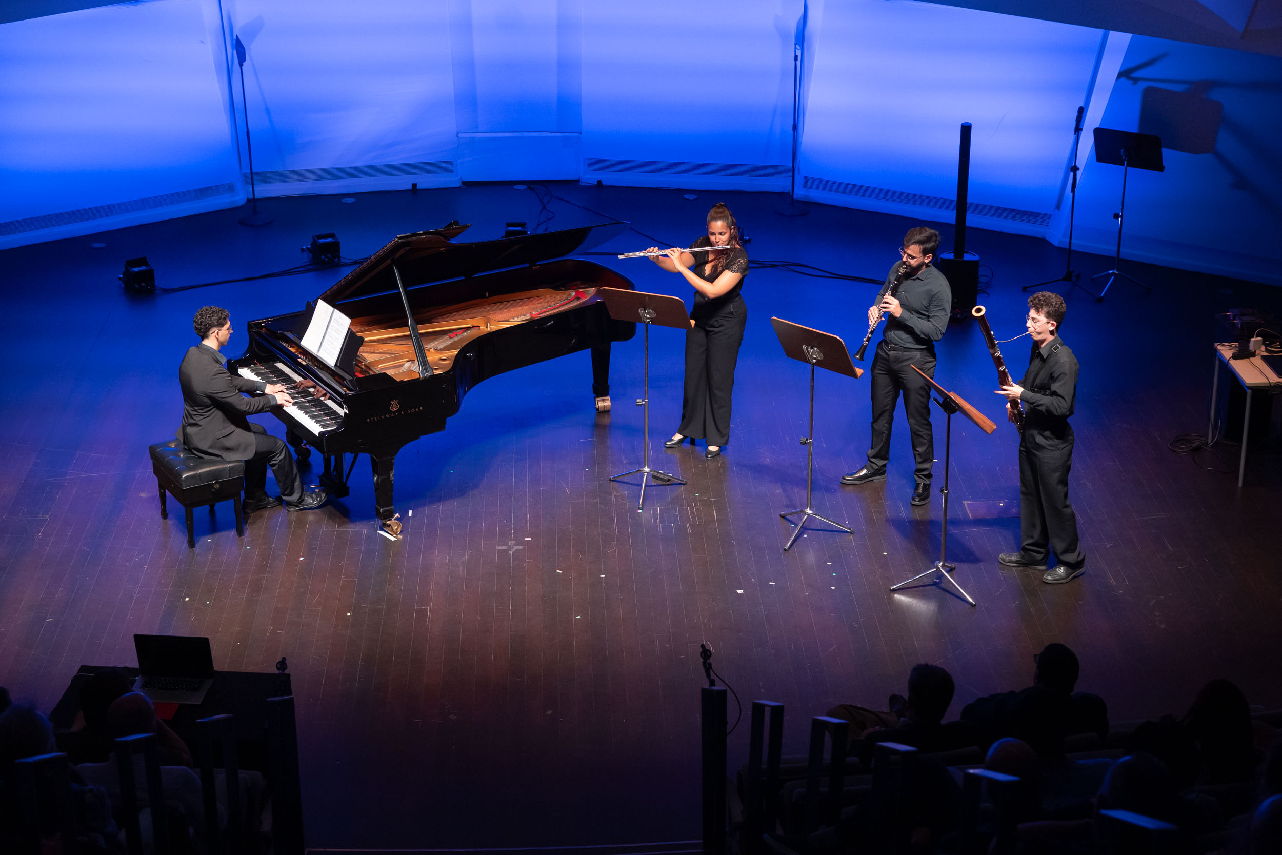 Ocho obras del alumnado del Conservatorio Superior de Música se estrenan en el Auditorio