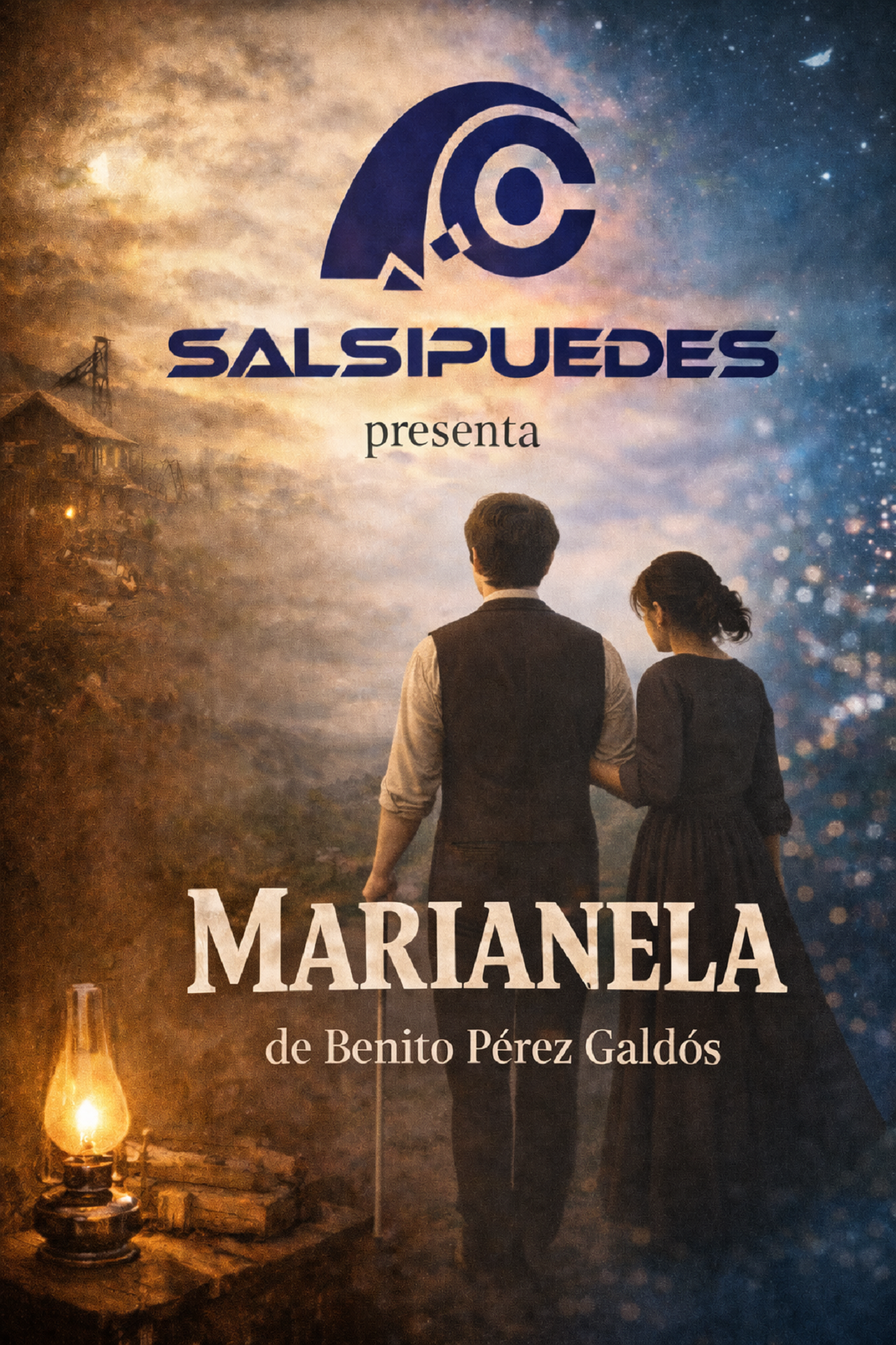 La adaptación teatral de ‘Marianela’ llega a la Biblioteca Insular de la mano de la Asociación Cultural Salsipuedes