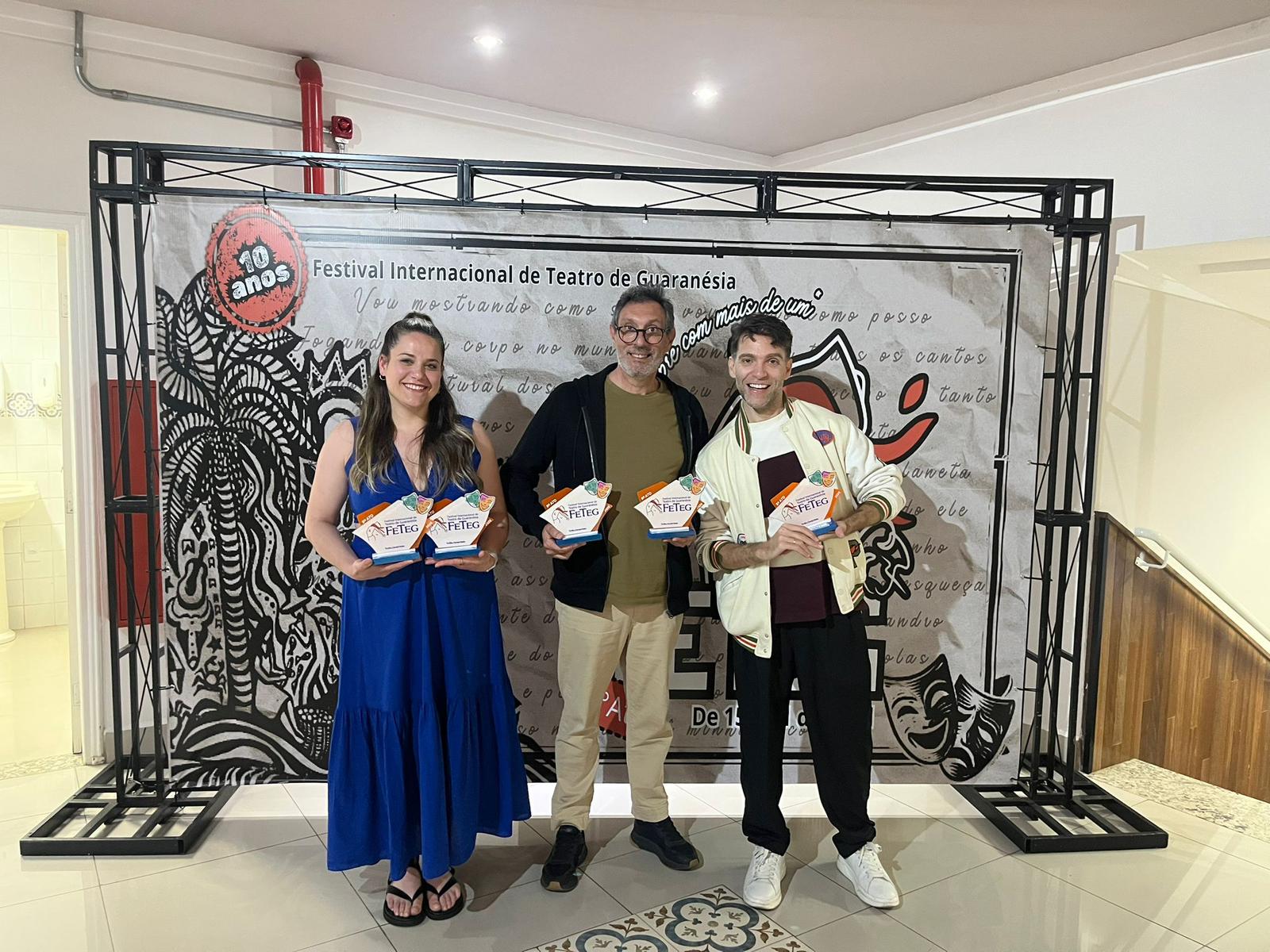 2 Rc Teatro y D’hoy Teatro, distinguidas en la IX edición del Festival Internacional de Teatro Guaranésia de Brasil