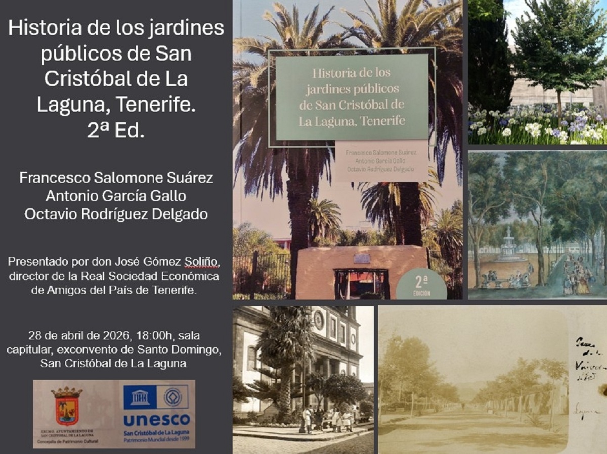 Un estudio profundiza en el valor histórico y botánico de los jardines públicos laguneros