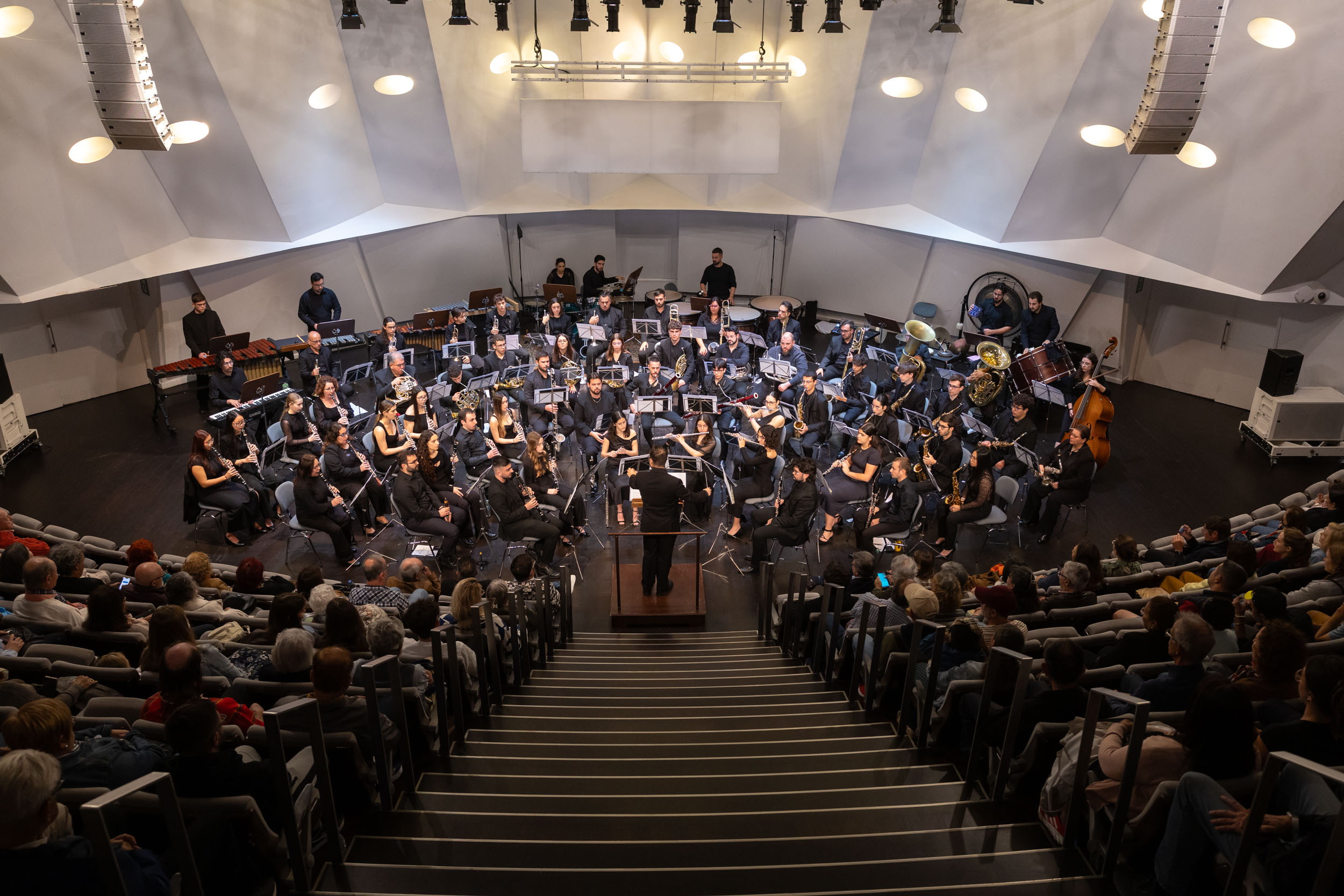 Las bandas de música de los municipios comienzan sus actuaciones en el Auditorio