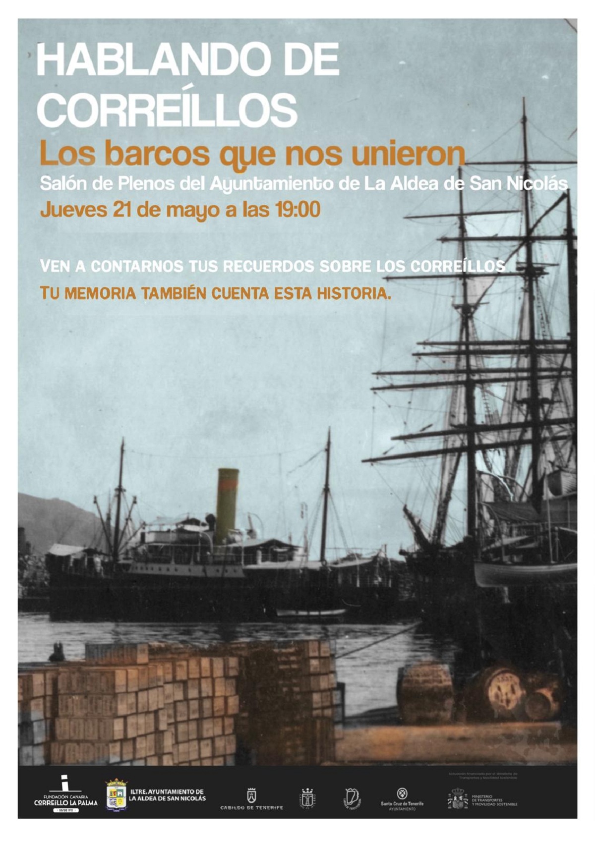 La Aldea de San Nicolás continúa la programación del Centenario del Pleito con una charla sobre los correíllos