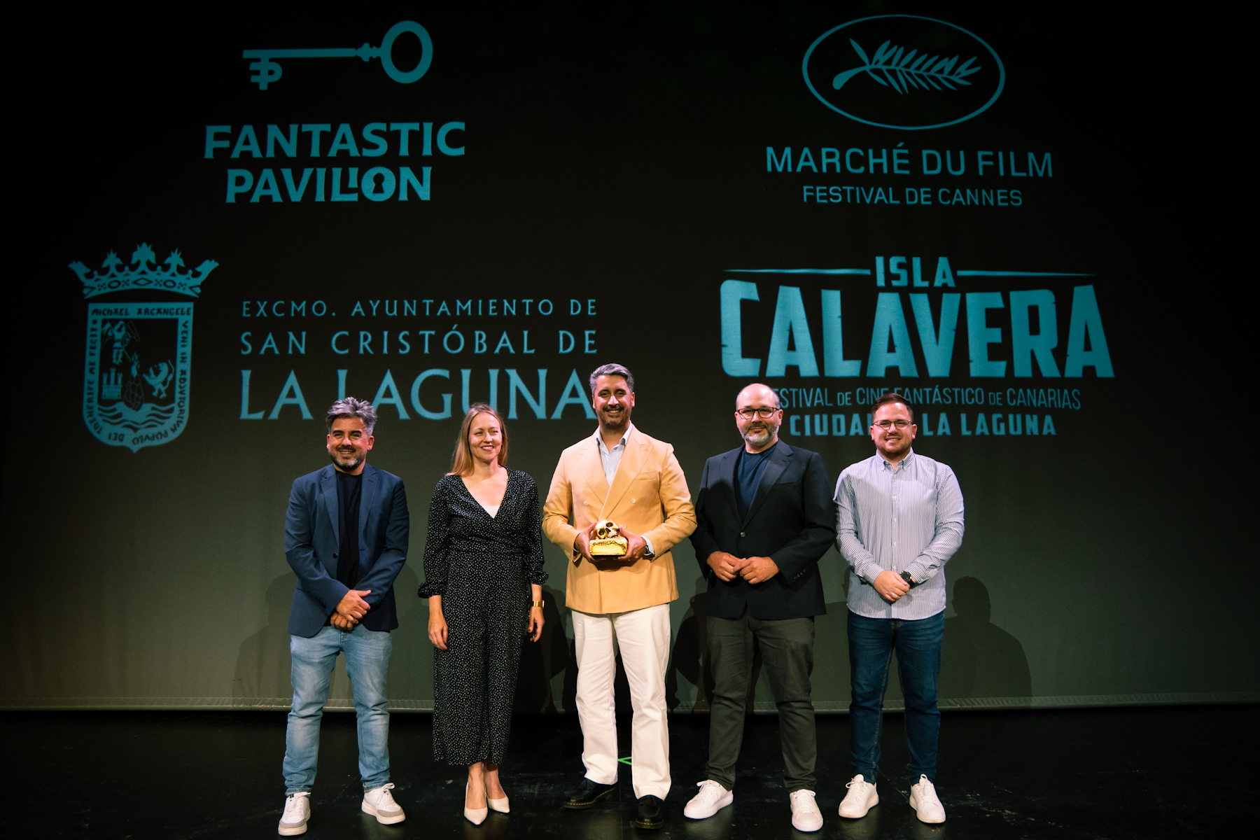 El Festival de Cine Fantástico Ciudad de La Laguna Isla Calavera amplifica su repercusión internacional con su presencia en Cannes