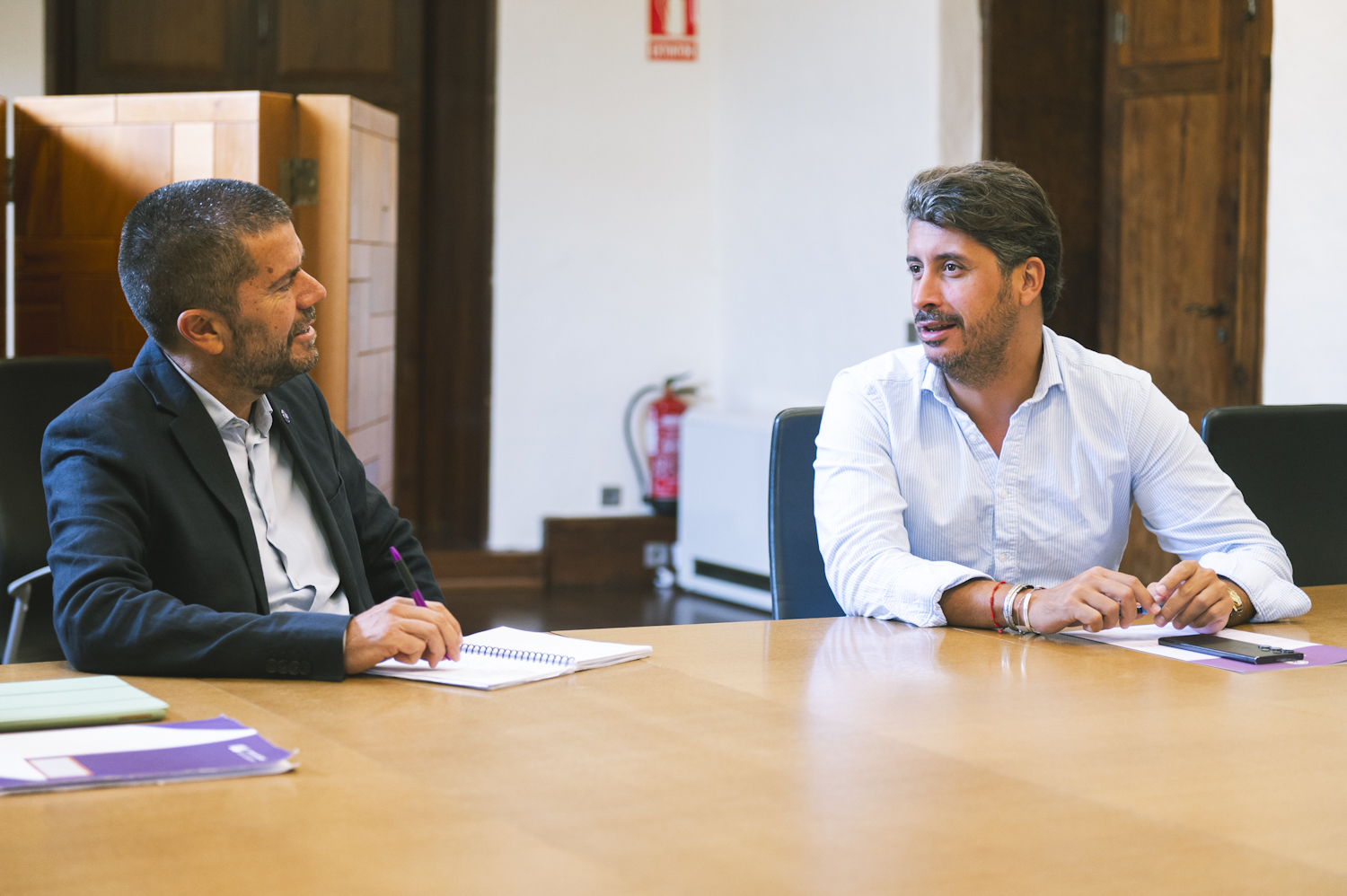 El Ayuntamiento y la Universidad acuerdan disponer del ‘parking’ de Bellas Artes para uso cultural