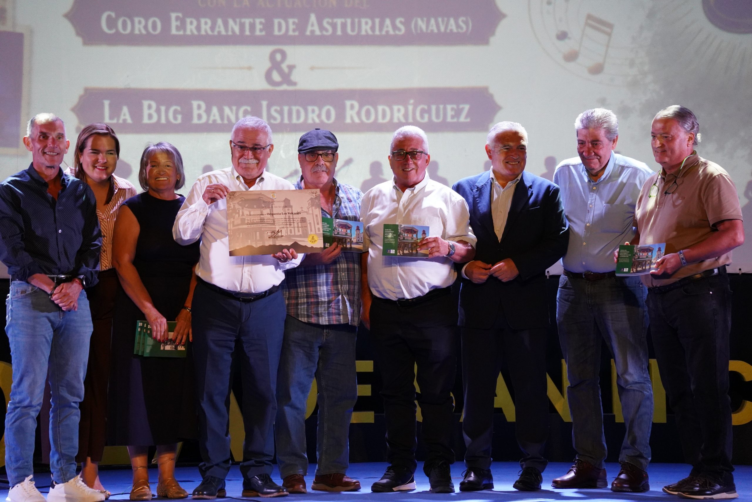 La Aldea rinde homenaje a generaciones de músicos y agrupaciones en la presentación de la tercera Guía del Patrimonio Cultural y Paisajístico
