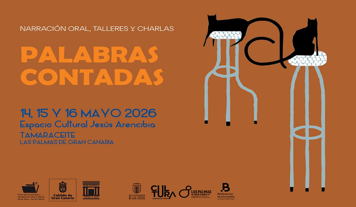 El Festival de Narración Oral ‘Palabras Contadas’ se despliega en Tamaraceite con una nutrida representación de narradores