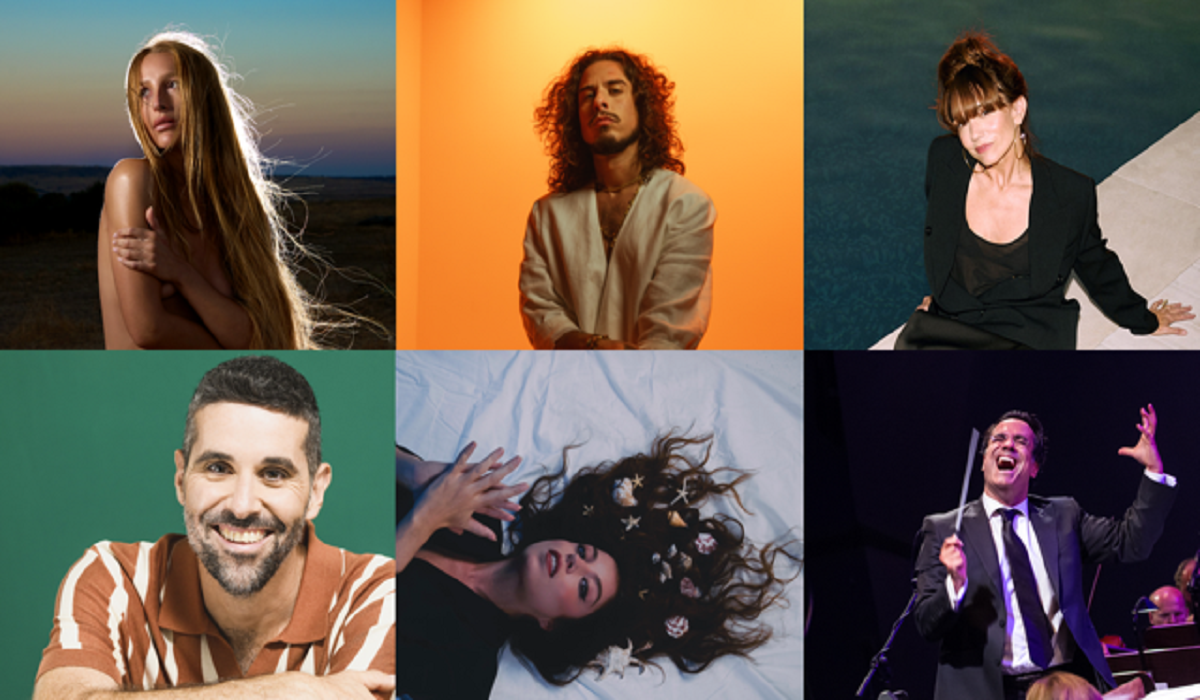 Belén Aguilera, Kiki y Soleá Morente, La Bien Querida, Ale Acosta y Las Revoltosas y la Orquesta Filarmónica de Tenerife, actuaciones musicales de los Premios Anillos de Oro
