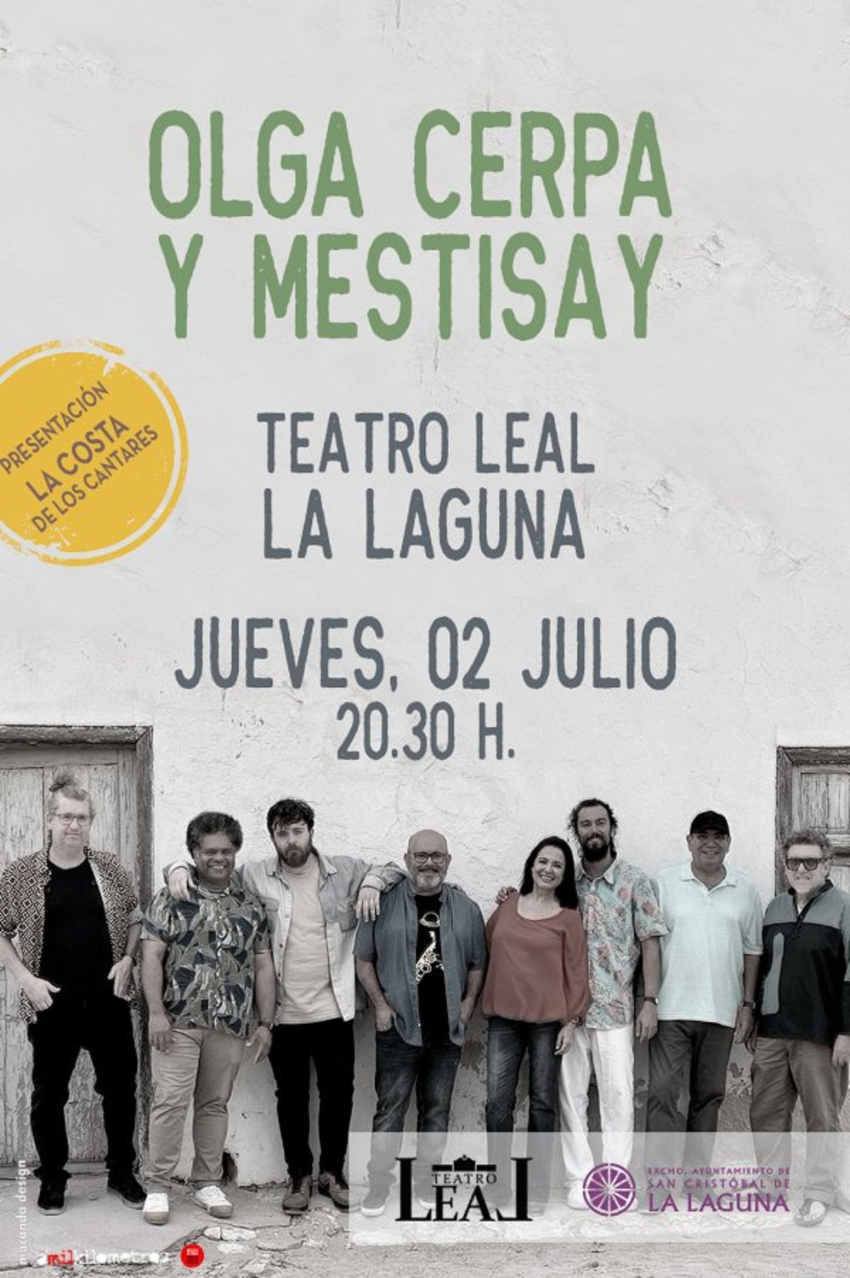 Olga Cerpa y Mestisay presentan en La Laguna ‘La costa de los cantares’