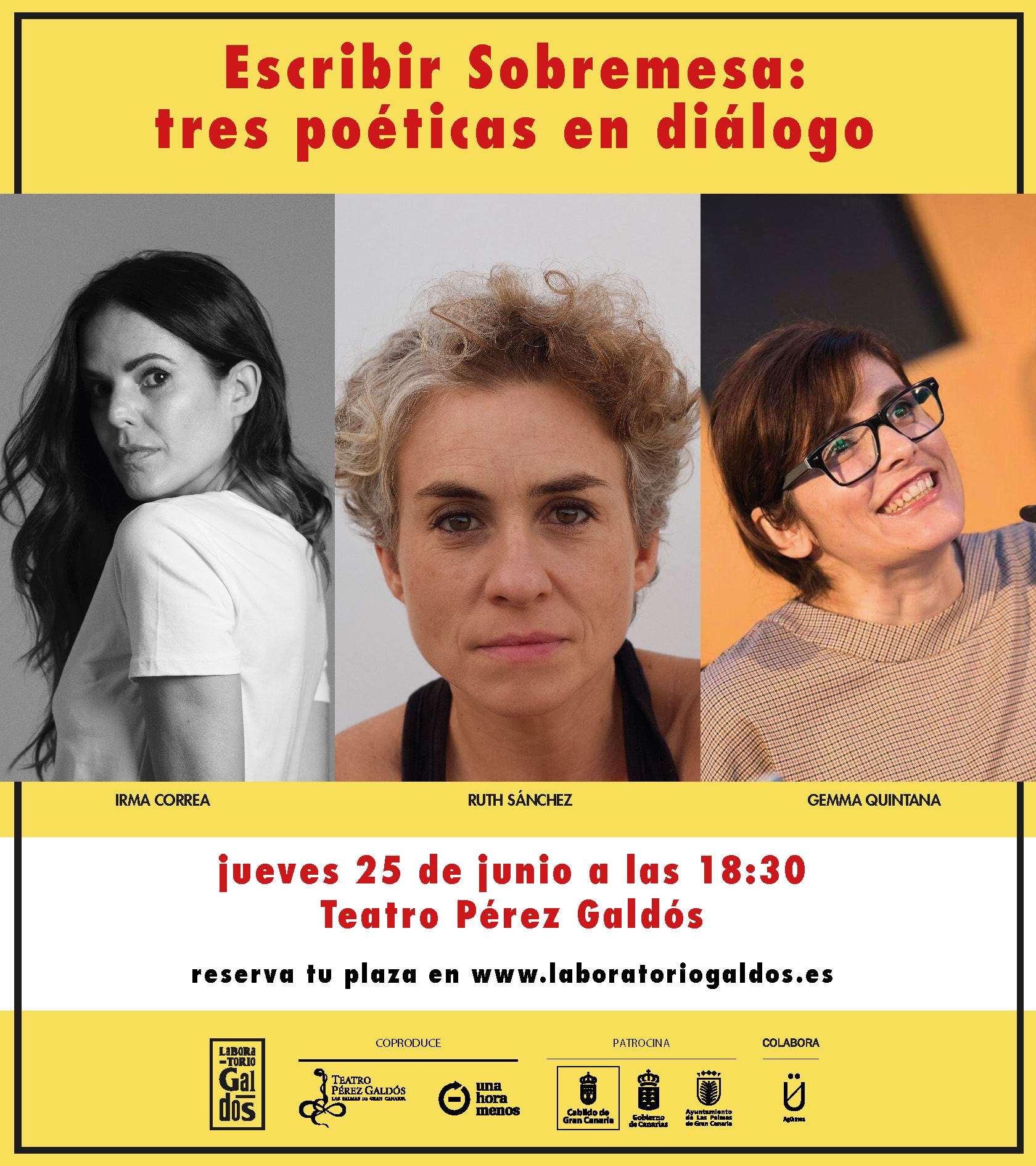 Las tres autoras de ‘Sobremesa’ explican cómo han construido el universo dramático de la citada obra teatral