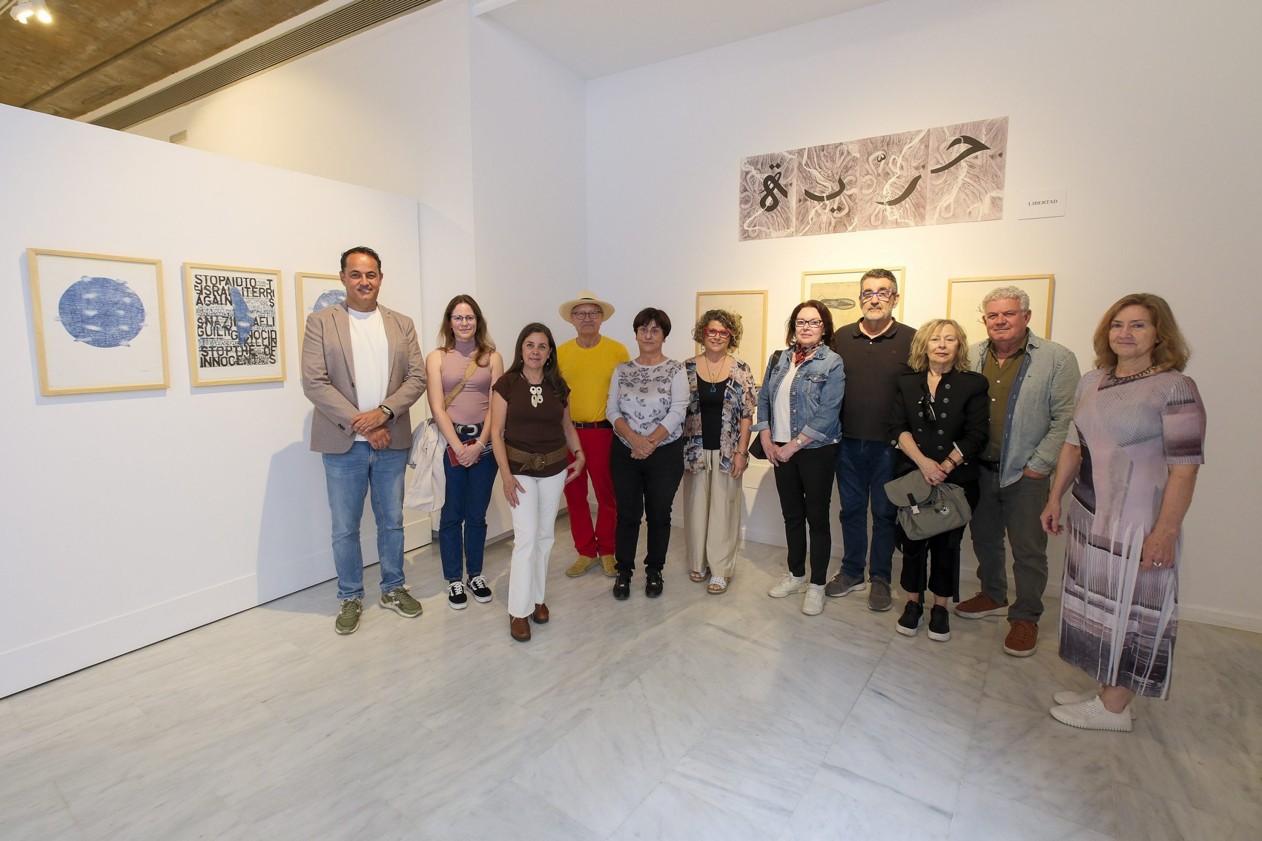 La exposición ‘Grabadores por la Paz’ exhibe la obra de 60 artistas en el Centro de Artes Plásticas del Cabildo grancanario