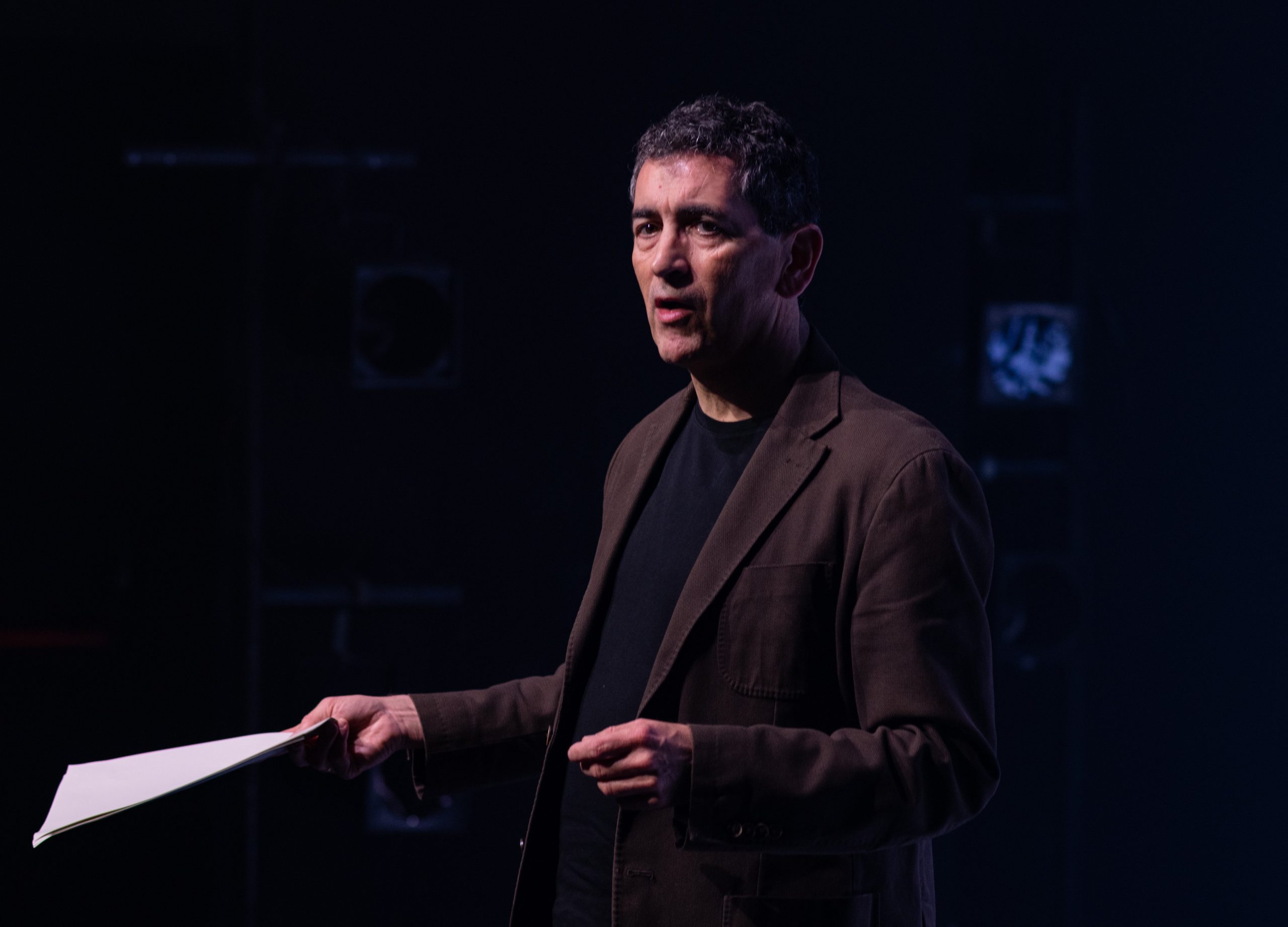 El dramaturgo Juan Mayorga recala en La Salita con un monólogo y una clase magistral