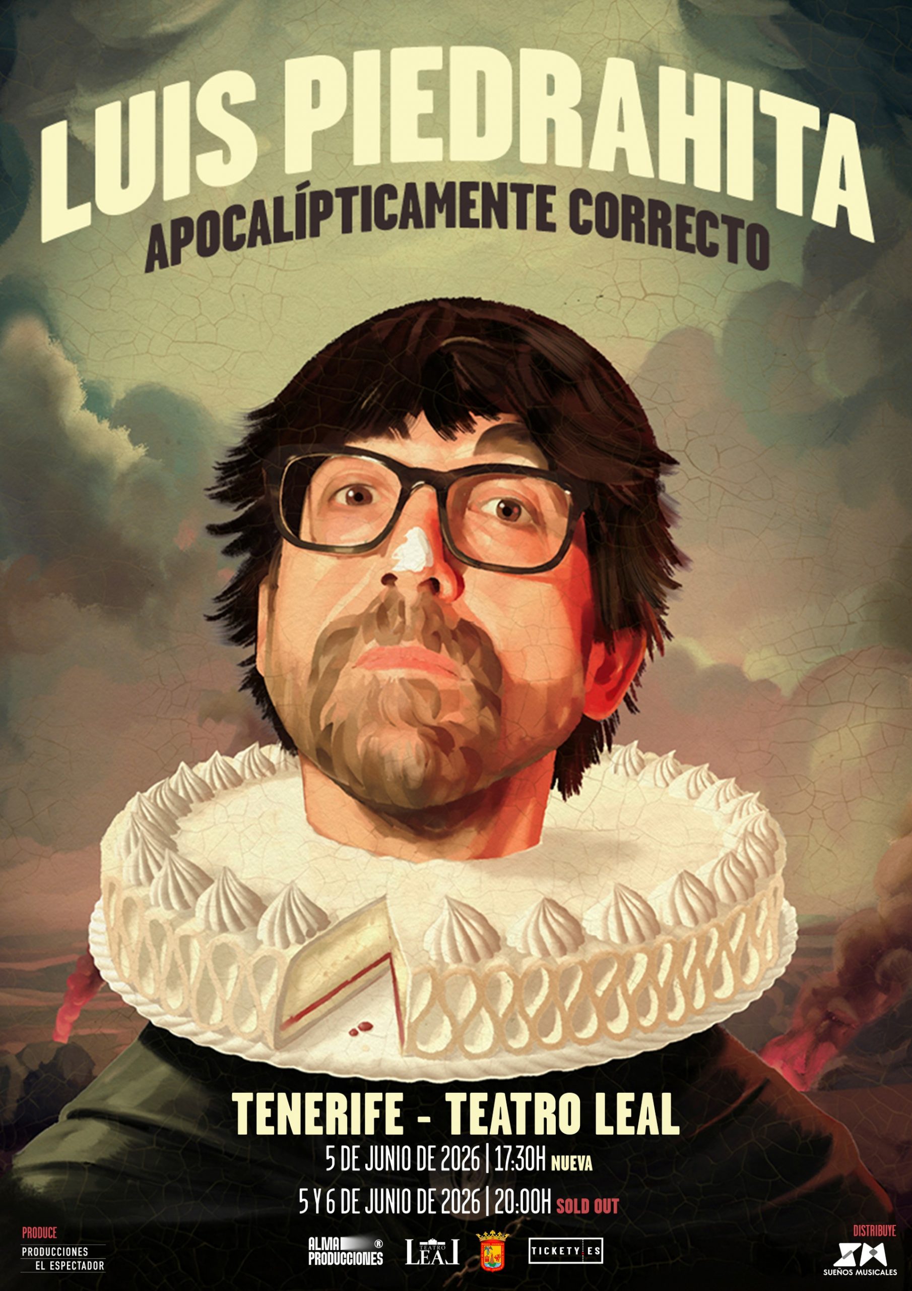 Luis Piedrahita lleva su humor al Teatro Leal de ‘Apocalípticamente correcto’