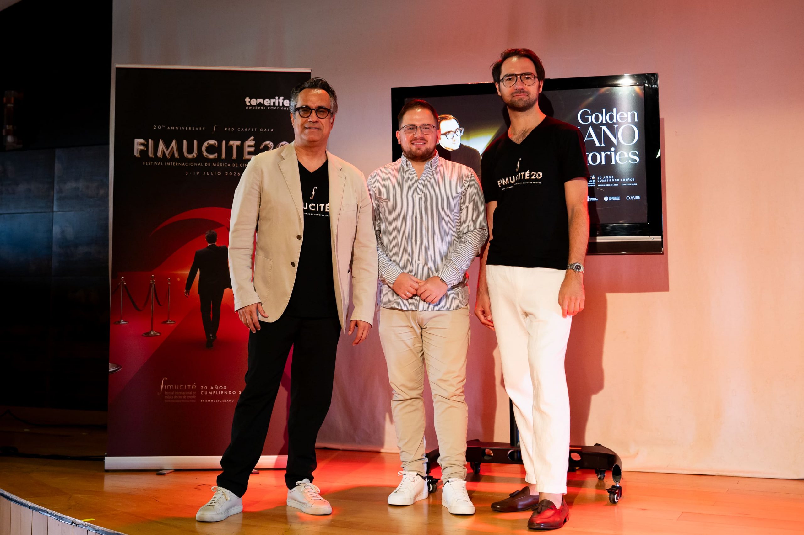 La Laguna acoge el estreno mundial de ‘Golden Piano Stories’ por el 20 aniversario de FIMUCITÉ