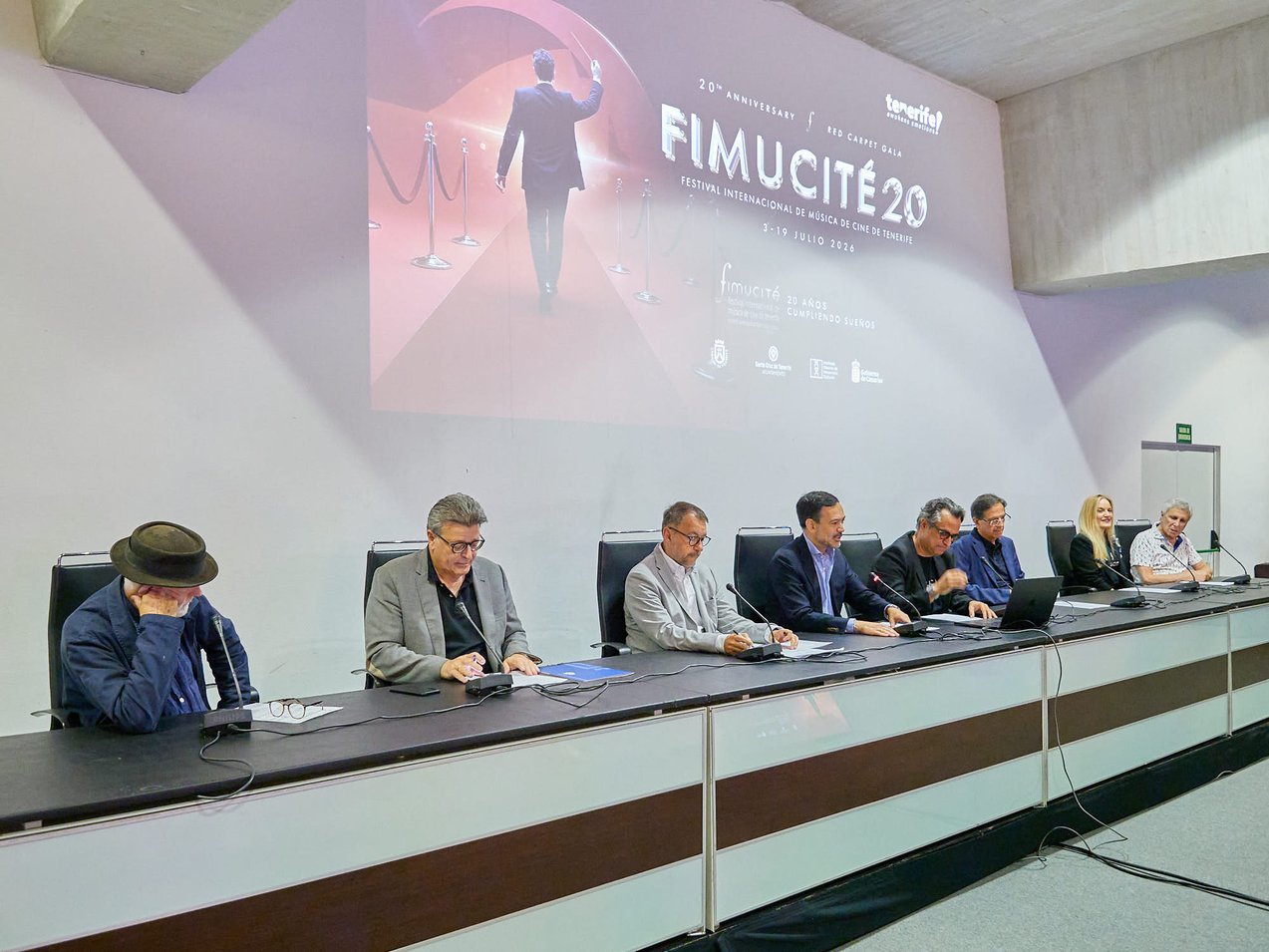 Fimucité brinda en Auditorio de Tenerife 20 años cumpliendo los sueños de los amantes del cine y su música