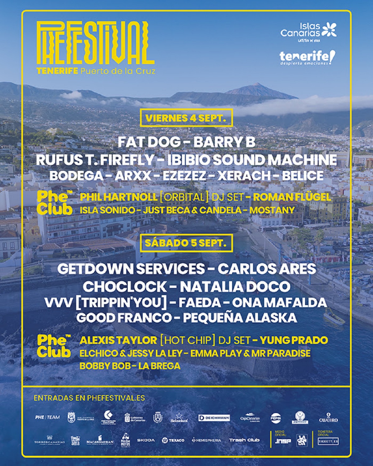 Tenerife Phe Festival activa la cuenta atrás para su edición mas internacional con una treintena de artistas en tres escenarios