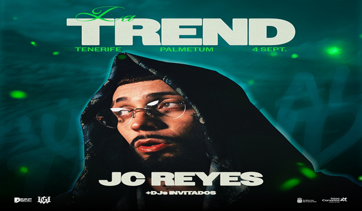 JC Reyes lidera el regreso de La Trend Festival a Tenerife con una gran cita en el Palmetum de Santa Cruz