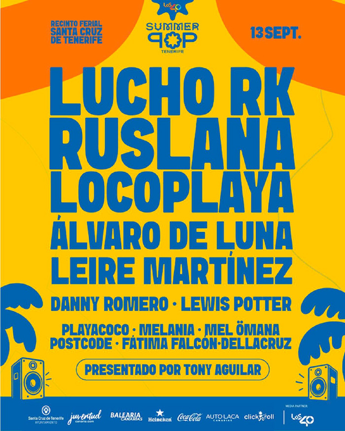El festival Summer Pop Tenerife reúne en el Recinto Ferial a las principales figuras de la escena musical nacional