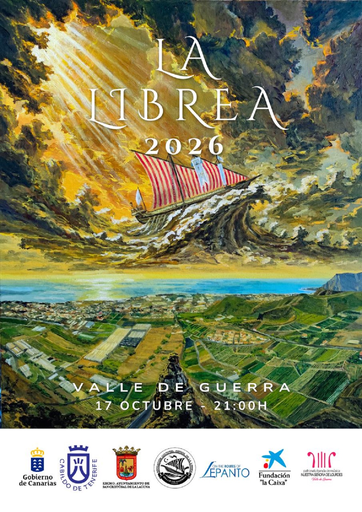Valle de Guerra presenta el cartel oficial de la Librea 2026