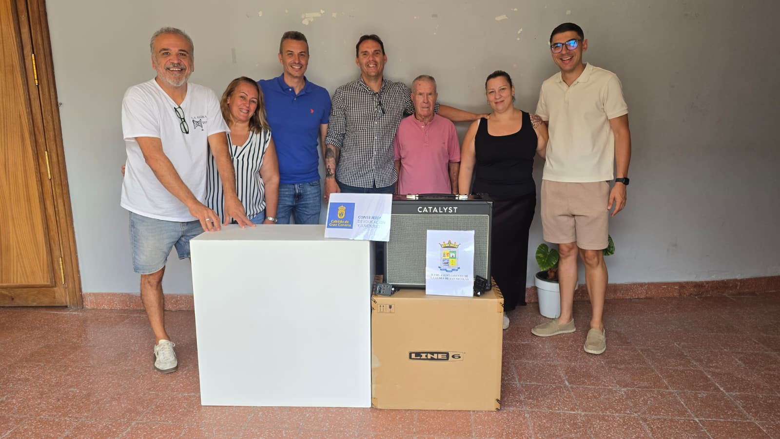 El Ayuntamiento de La Aldea impulsa con 4.000 euros la actividad musical del municipio con la adquisición de nuevos instrumentos