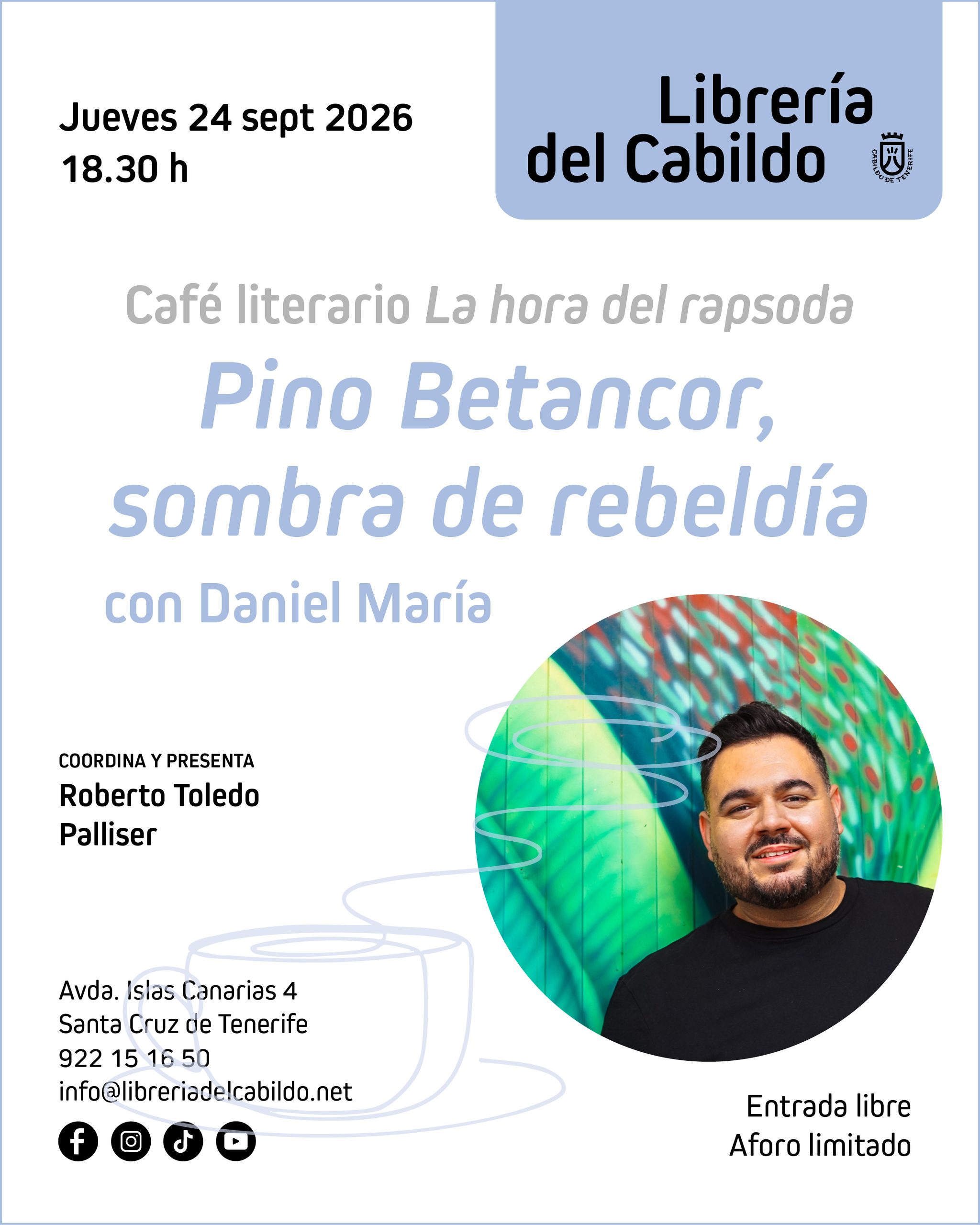 La Librería del Cabildo recupera la voz poética de Pino Betancor
