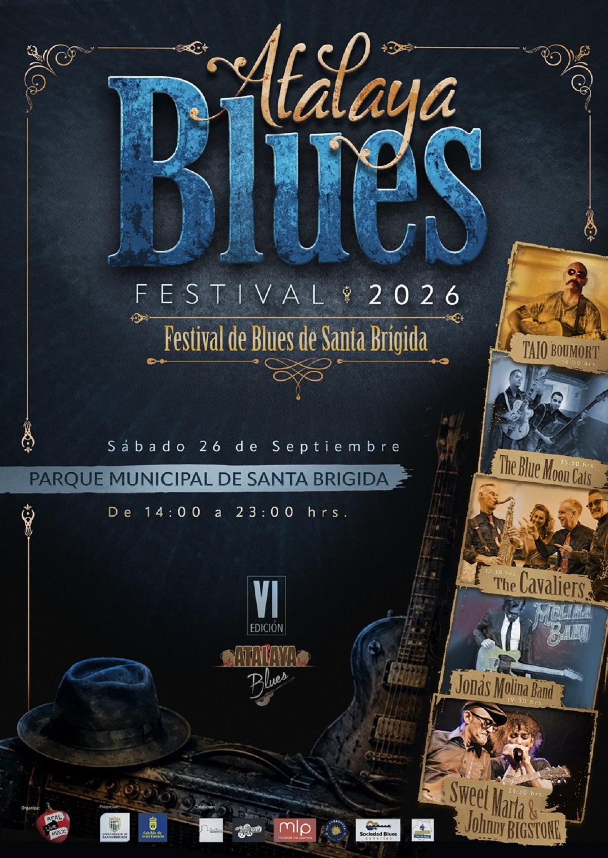 Santa Brígida celebra la VI edición del Atalaya Blues Festival en el Parque Municipal