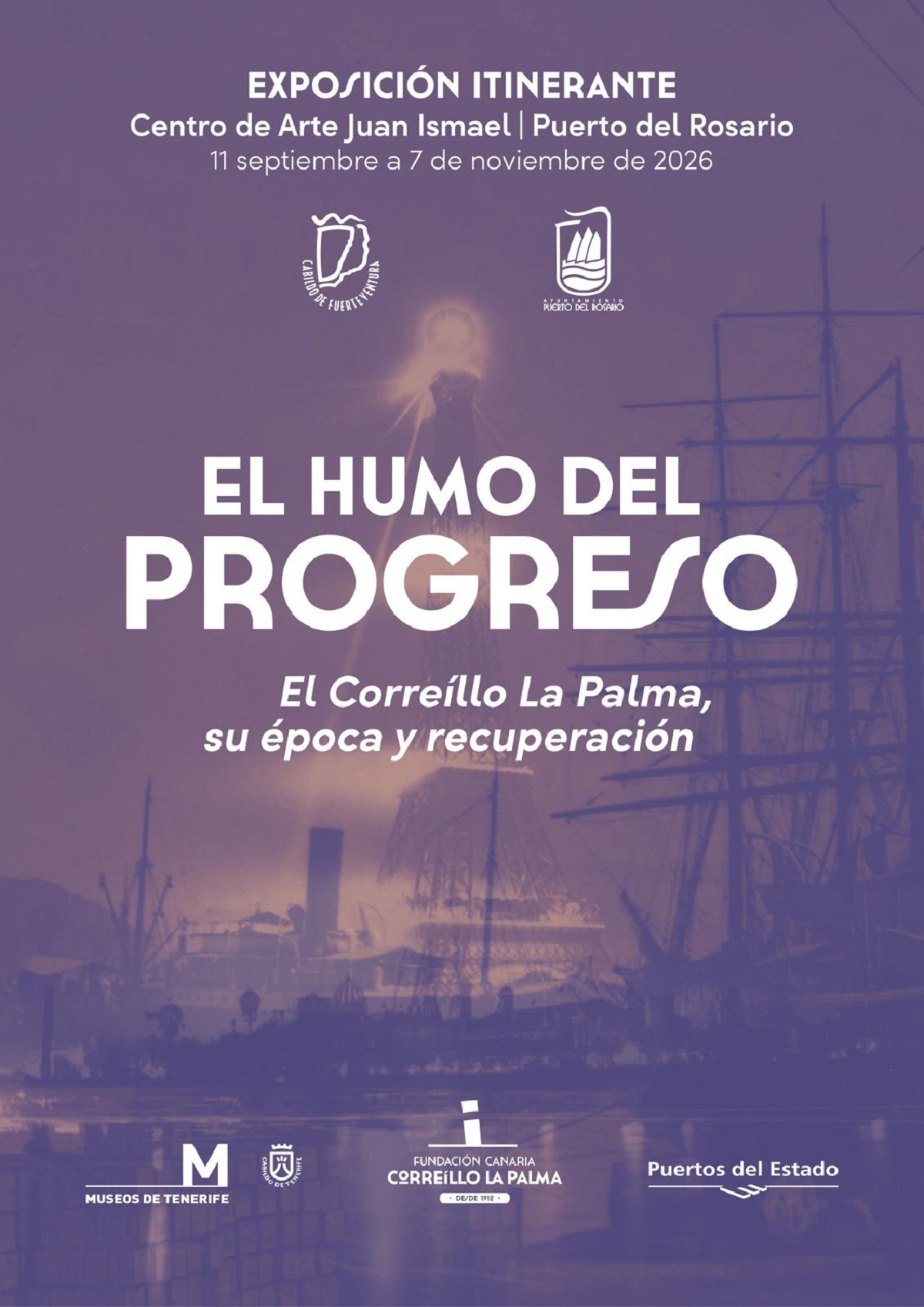 La historia de los correíllos recala en Fuerteventura con la exposición ‘El humo del progreso’