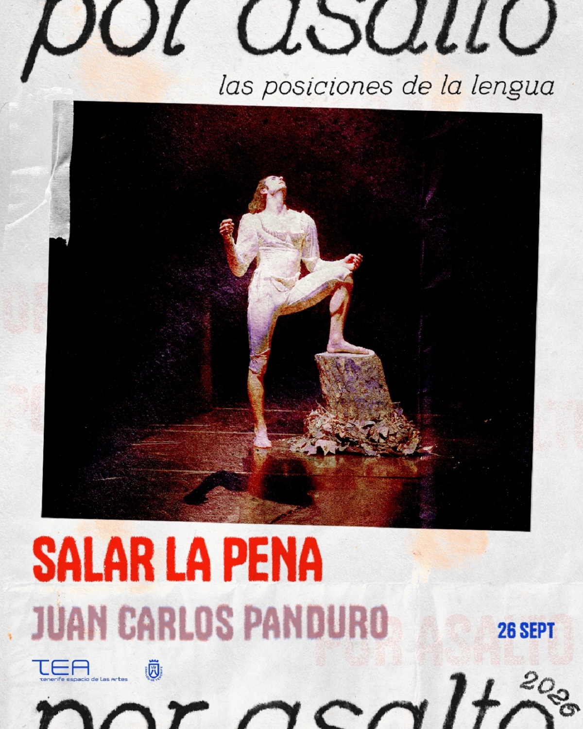 Juan Carlos Panduro presenta en el museo TEA Salar la pena, creación que fusiona poesía y circo