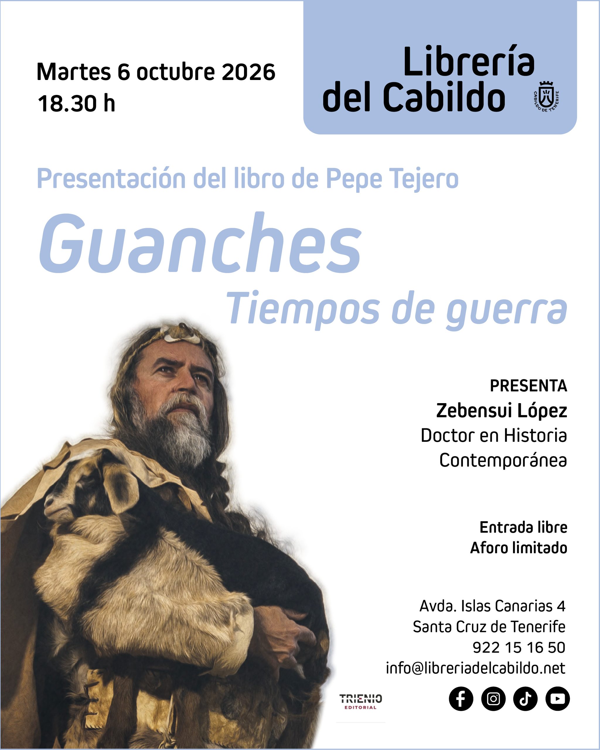 La Librería del Cabildo revive los últimos años de la resistencia guanche en Tenerife