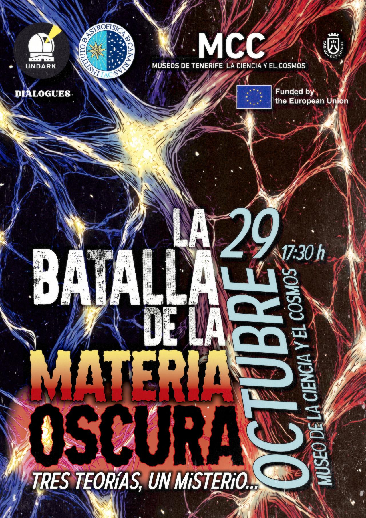El MCC reúne tres propuestas científicas para explorar el misterio de la materia oscura