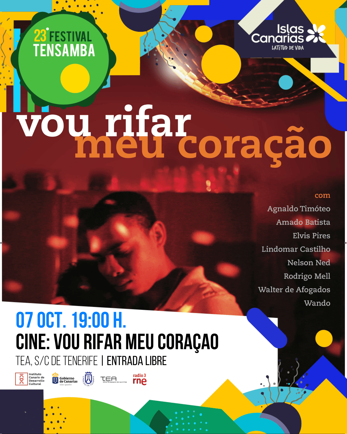 Tensamba proyecta en TEA el documental brasileño ‘Vou Rifar Meu Coração’, un retrato íntimo del amor y la música popular