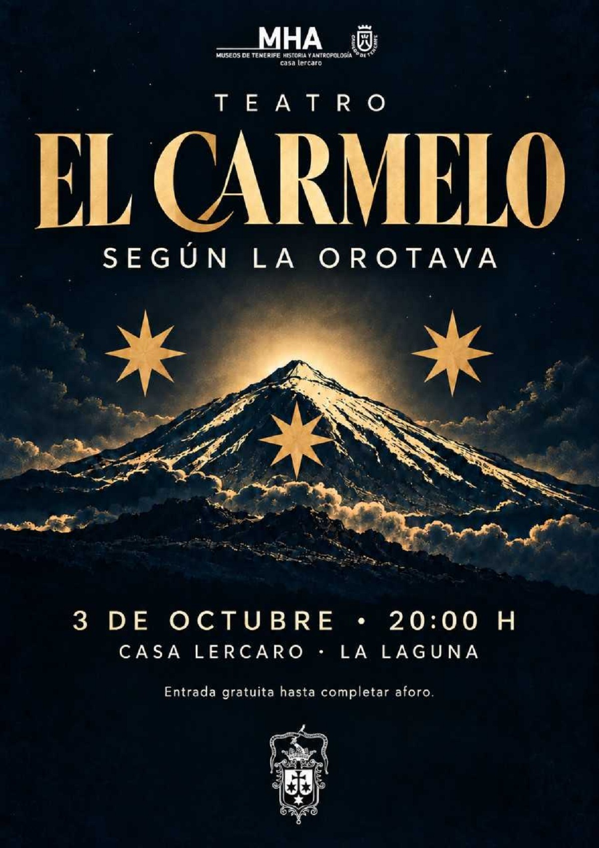 La Casa Lercaro acoge ‘El Carmelo según La Orotava’, una propuesta lírica dramatizada sobre la tradición carmelita