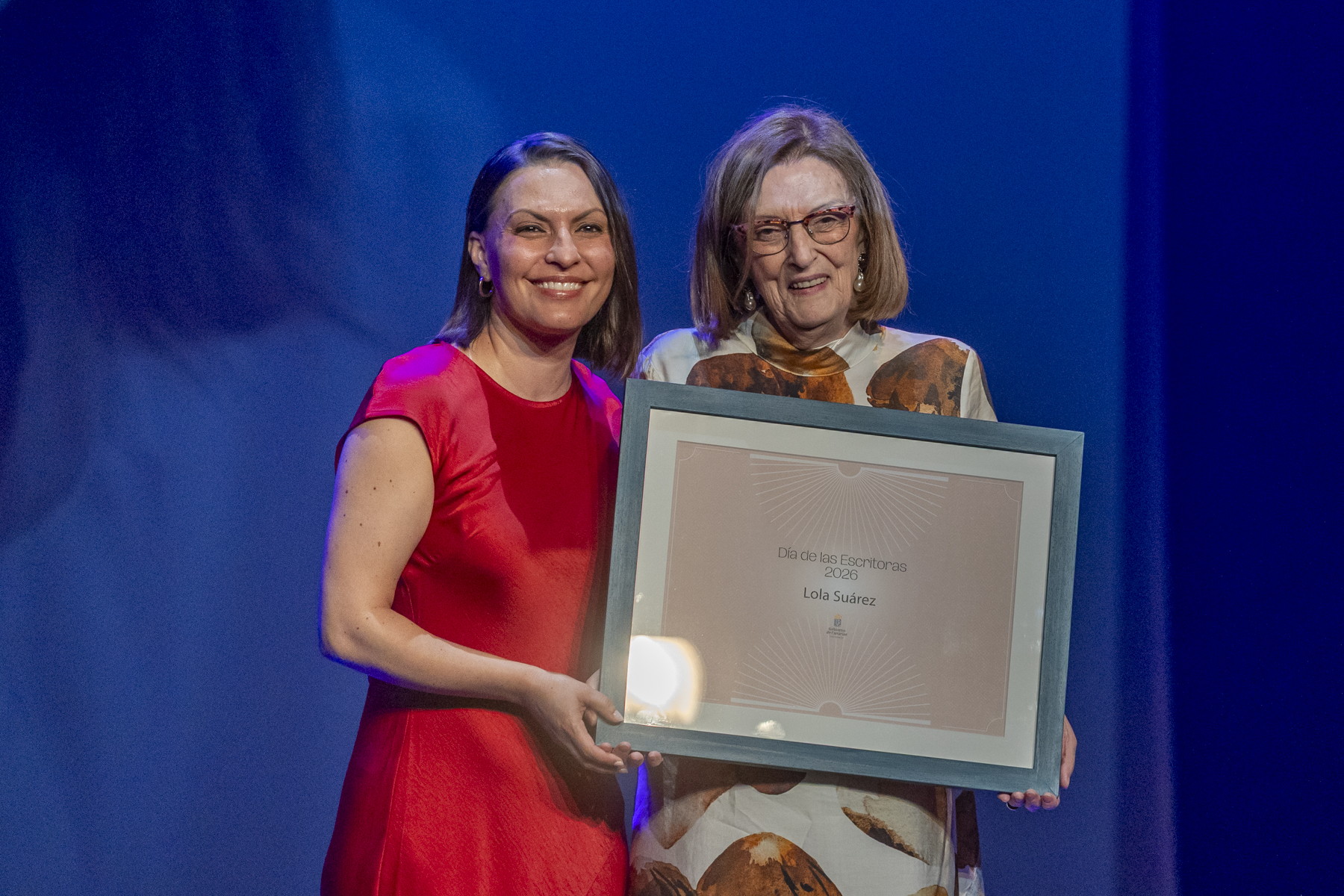 Homenaje a Lola Suárez en el Día de las Escritoras Canarias