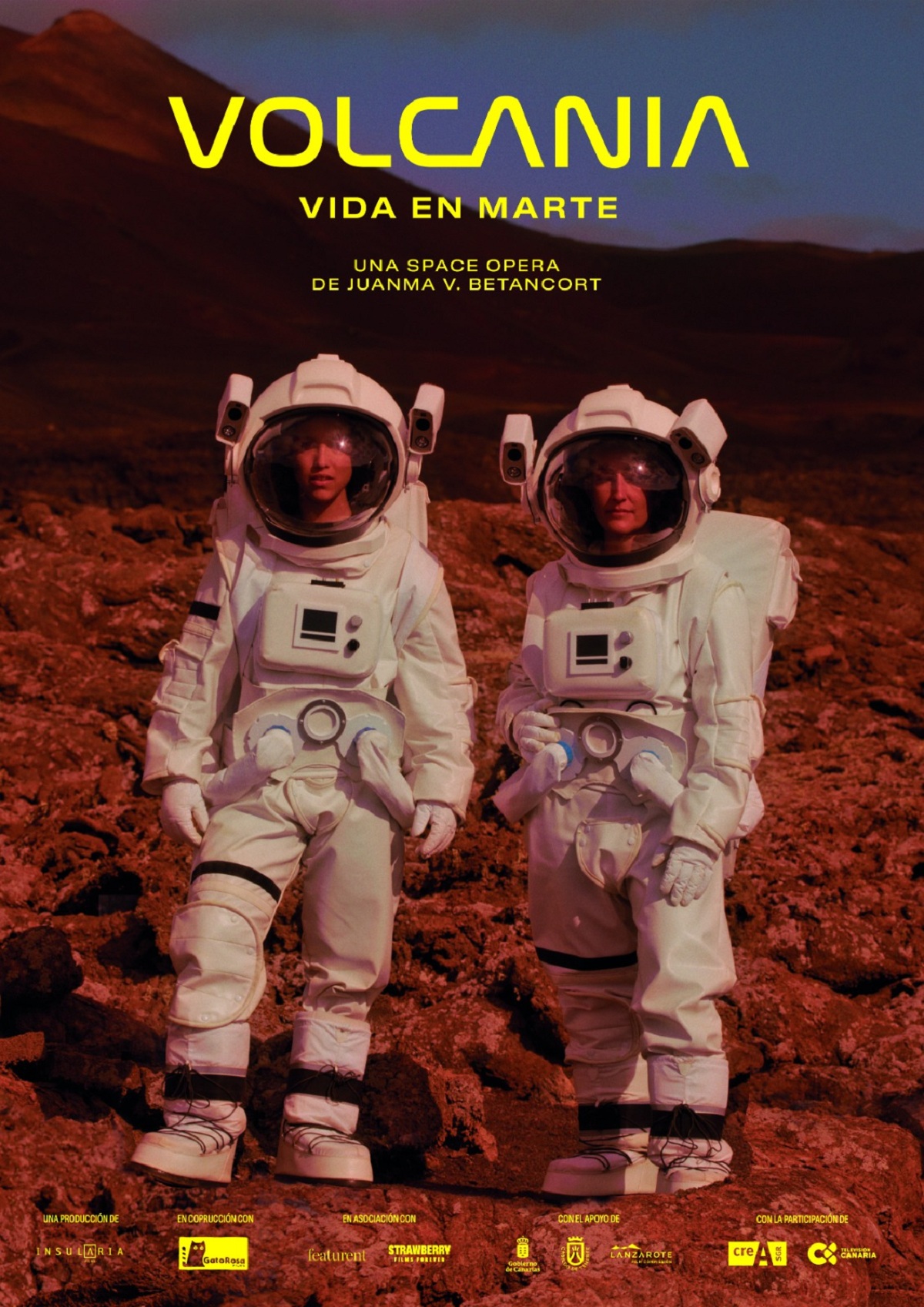 El documental ‘Volcania, vida en Marte’ llega a las pantallas de Lanzarote y Tenerife de la mano de JuanMa V. Betancort